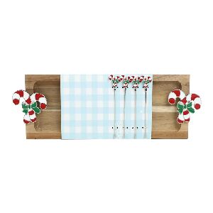 TABUA MAD FRIOS/CANDY CANE CLR 46CMX15CMX4CM () KIT C/5 PC