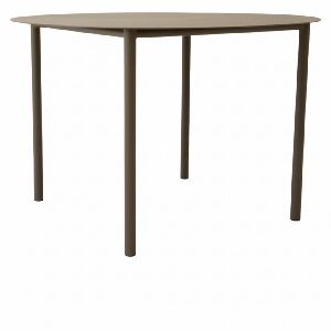 MESA DE JANTAR MOBILE D120X75CM ALUMINIO LISO FENDI