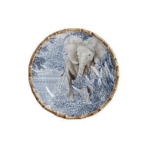 Prato de sobremesa elefante