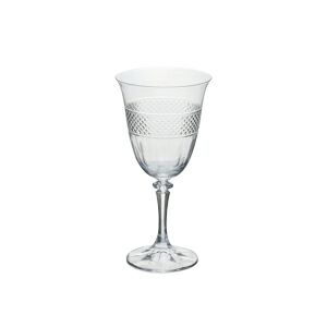 CJ 6 TACAS CRISTAL ECOLOGICO (LIVRE DE CHUMBO) P/VINHO TINTO KLEOPATRA/BRANTA TRANSPARENTE 290ml