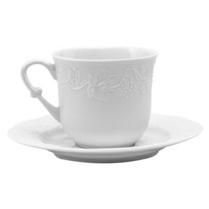 CJ 6 XICARAS CHA PORCELANA C/PIRES LIMOGES NIZA