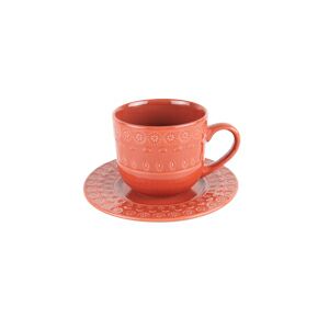 CJ 4 XICARAS CHA C/PIRES GRACE CARMIM