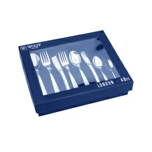 FAQUEIRO 48PC ACO INOX LONDON