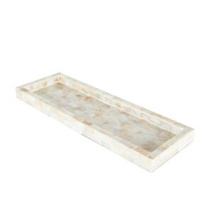 BANDEJA DECORATIVA MDF C/MADREPEROLA