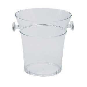 BALDE DE GELO ACRILICO - TRANSPARENTE