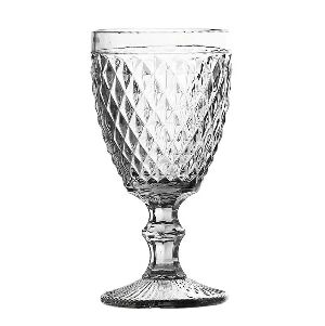 CJ TACAS DE AGUA DE VIDRO TRANSPARENTE 6 PCS