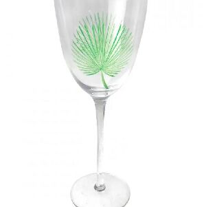 CJ TA&Ccedil;AS DE AGUA DE VIDRO TRANSPARENTE 6 PCS