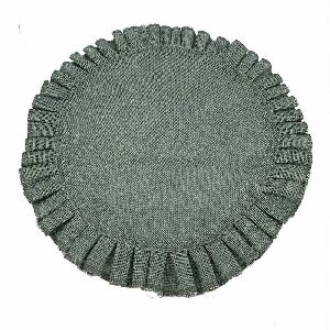 JOGO AMERICANO DE LINHO VERDE 4 PCS