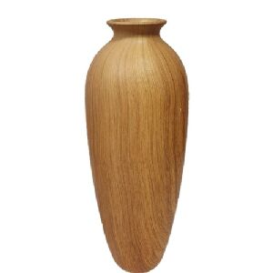 VASO DE CERAMICA ESTILO MADEIRA
