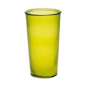 VASO DE VIDRO - AMARELO