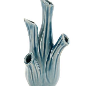 ANSE VASO CERAMICA AZUL