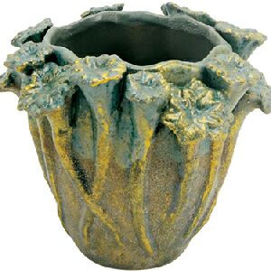 CHRYSO VASO CERAMICA VERDE P