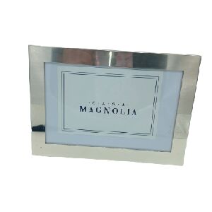 DUETTO PORTA-RETRATOS METAL PRATA