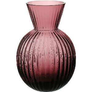 GARDENIA VASO DE VIDRO ROXO