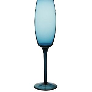 HELGA TA&Ccedil;A VIDRO AZUL - 6 PE&Ccedil;AS