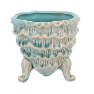 FERGIE VASO CER&Acirc;MICA AZUL M&Eacute;DIO