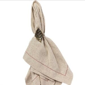 CJ 4 ANEIS DE GUARDANAPO FOLHA 5X7CM