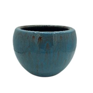 CACHEPOT COCO DE AZUL PETR&Oacute;LEO