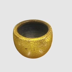 CACHEPOT COCO MOSTARDA PEQUENO