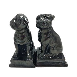 CACHORRO BULDOG GRAFITE - CONJUNTO 2 PE&Ccedil;AS