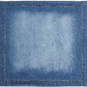 GUARDANAPO JEANS PESPONTO CANELA - CONJUNTO 2 PE&Ccedil;AS