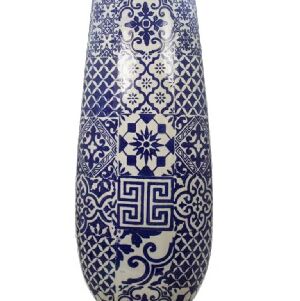 VASO TILE AZUL GRANDE