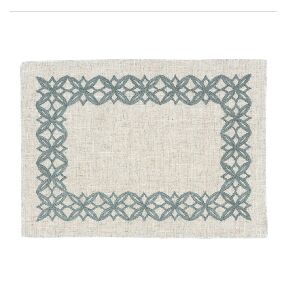 JOGO AMERICANO AUGURI CASA FIORI NATURAL 35X50CM