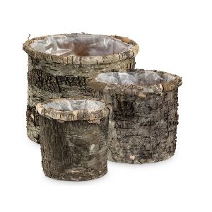 CACHEPOT MADEIRA - 3 PE&Ccedil;AS