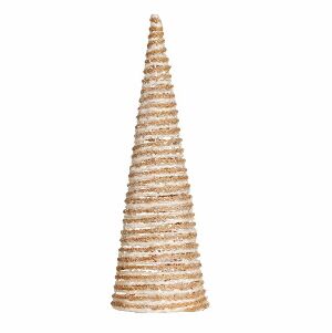 CONE DE JUTA NEVADO 40x14cm