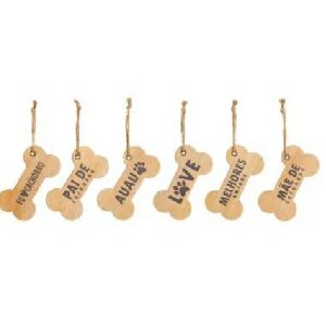 ENFEITE PARA PENDURAR FORMATO OSSO