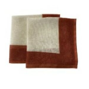 CJ 6 GUARDANAPOS DE MESA LINHO 45X45CM