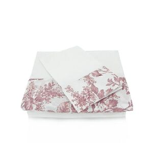 JOGO DE CAMA FULL/CASAL PINK CHAMPAGNE FLORAL ROSE