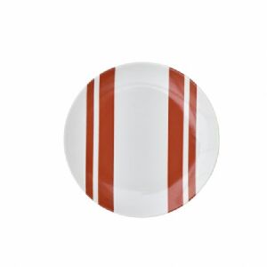 PRATO DE SOBREMESA LISTA RUSTY 20,5CM