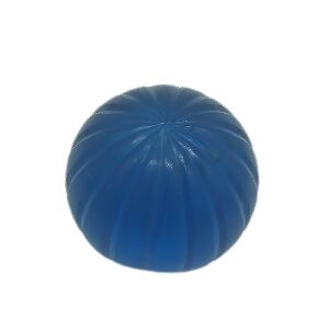 OBJETO EM VIDRO BOLA LAPIDADO