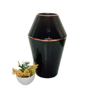 VASO CER&Acirc;MICA TRI&Acirc;NGULO FRISO