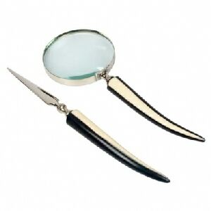 CJ LUPA COM ABRIDOR DE CARTA