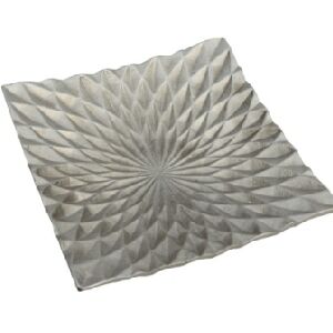 BANDEJA EM ALUM&Iacute;NIO PEQUENA 25X25CM