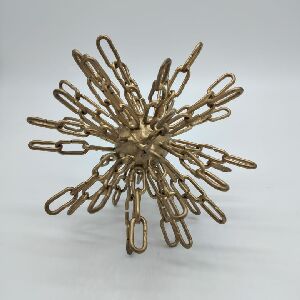 ESCULTURA EM ALUM&Iacute;NIO M&Eacute;DIA