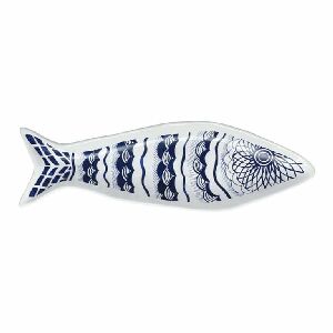 CONJUNTO COM 4 PRATOS DECORATIVOS PESCE II