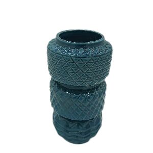 VASO TRIO AZUL P&Eacute;ROLA