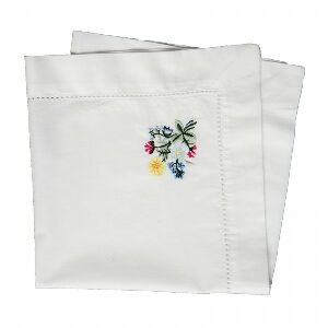 GUARDANAPO DE ALGOD&Atilde;O JARDINS