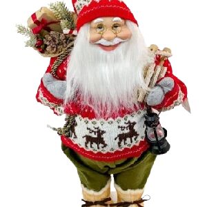 PAPAI NOEL EM P&Eacute; 60CM