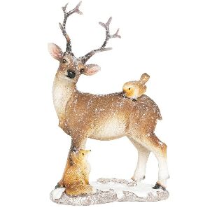 RENA EM PE C/PASSAROS (CENTRAL PARK)