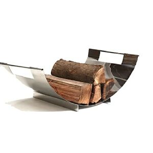 SUPORTE PARA LENHA - ACO INOX