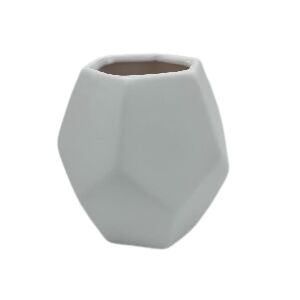 VASO GEOM&Eacute;TRICO PENTAGONO GRANDE