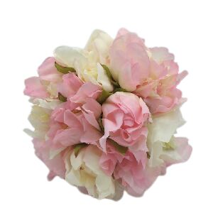 BUQUE PEONIAS ROSEE MIX 28X22X2CM