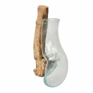 VASO DECORATIVO DE PAREDE BOLHA P 34X17CM