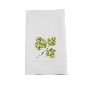 TOALHA LAVABO LINHO BRANCO PARREIRA