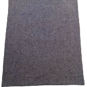 CJ 6 JOGOS AMERICANO LINHO PRETO/AZUL 47X38CM