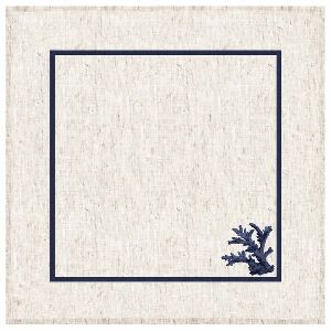 GUARDANAPO DE MESA LINHO OFF 45X45CM